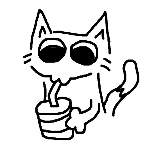 cat drink